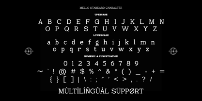 Mello Serif Font Poster 8