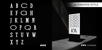 Mello Serif Font Poster 9