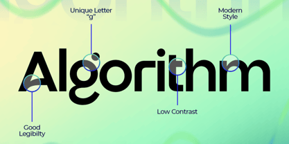 Aergun Font Poster 7