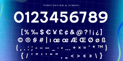 Aergun Font Poster 3