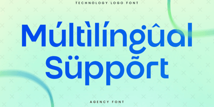 Aergun Font Poster 12