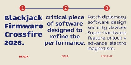 Deco Notes Font Poster 4