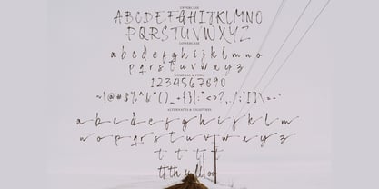 Glistare Brush Font Poster 7
