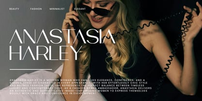 Caveline Font Poster 3