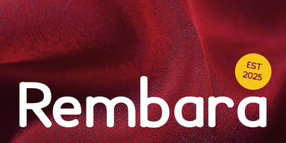 Rembara Font Poster 1