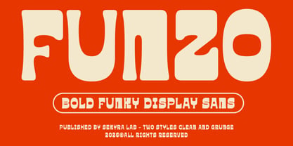 Funzo Font Poster 1
