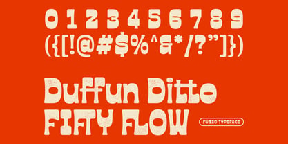 Funzo Font Poster 3