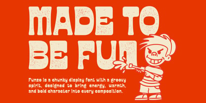 Funzo Font Poster 4