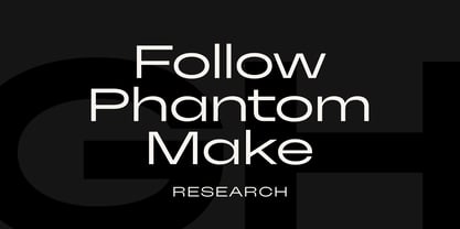 Cranch Font Poster 3
