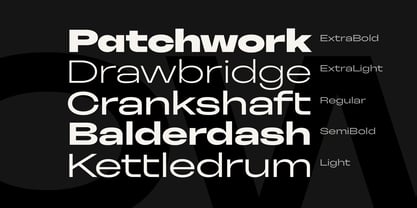 Cranch Font Poster 4