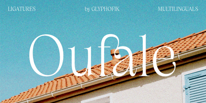 Oufale Font Poster 1