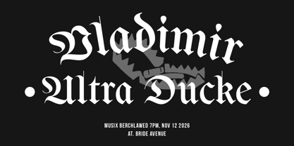 Bulldach Lettra Font Poster 10