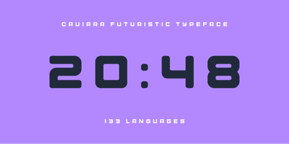 Caviara Font Poster 8
