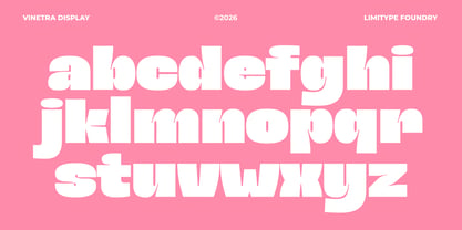 Vinetra Font Poster 7