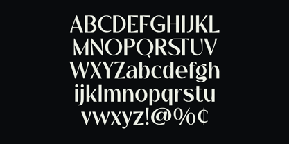 Negen Font Poster 10