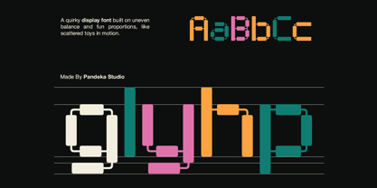 Play Sticz Font Poster 3