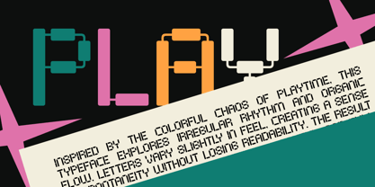 Play Sticz Font Poster 6