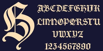 Slyvarox Font Poster 4