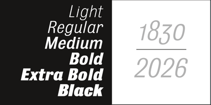 Bulldog Pro Italic Variable Font Poster 2