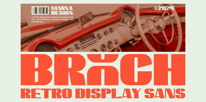 Brooch Font Poster 1