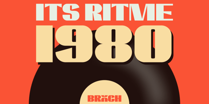 Brooch Font Poster 4