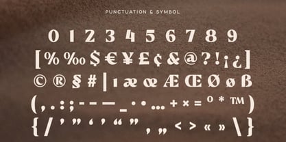 Cregmils Font Poster 3