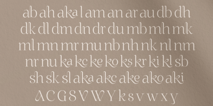 Sakoira Font Poster 3