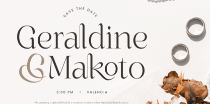 Sakoira Font Poster 6