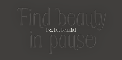 Sevenity Font Poster 3