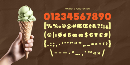 Bigger Chuby Font Poster 11