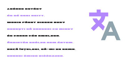 Squario Font Poster 5