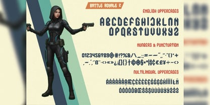 Battle Royale Font Poster 5
