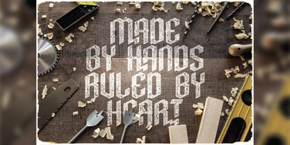 Carpenter Font Poster 4