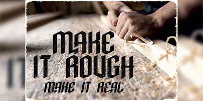 Carpenter Font Poster 2