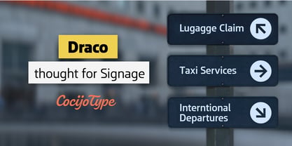 Draco Font Poster 7
