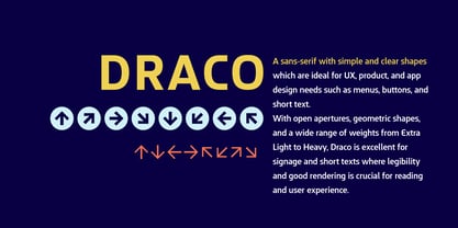 Draco Font Poster 4