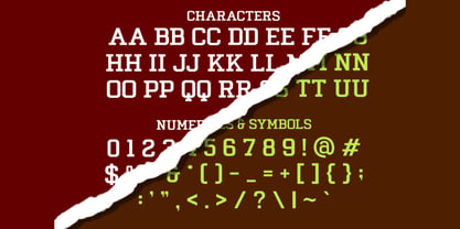 Torquon Font Poster 2