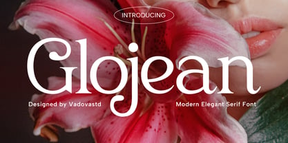 Glojean Font Poster 1