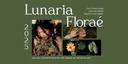 Glojean Font Poster 4