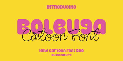 Boleuga Font Poster 1