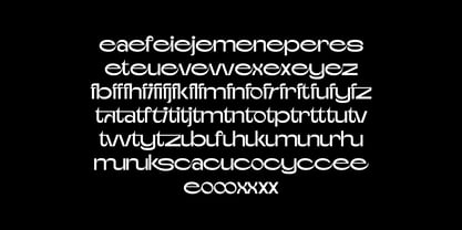 Dextive Display Font Poster 7