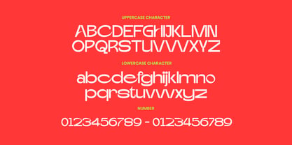 Dextive Display Font Poster 6