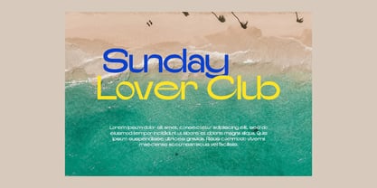 Dextive Display Font Poster 3