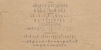 Almantra Signature Font Poster 10