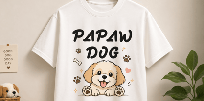 Doggy Smile Font Poster 3