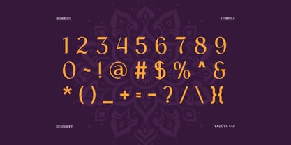 Devanra Font Poster 3