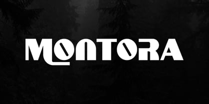 Montora Font Poster 1