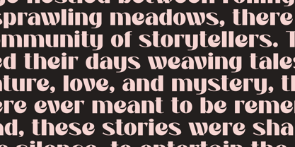 Rayed Font Poster 6