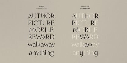 Regalic Font Poster 12