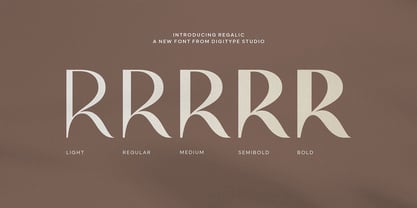 Regalic Font Poster 13